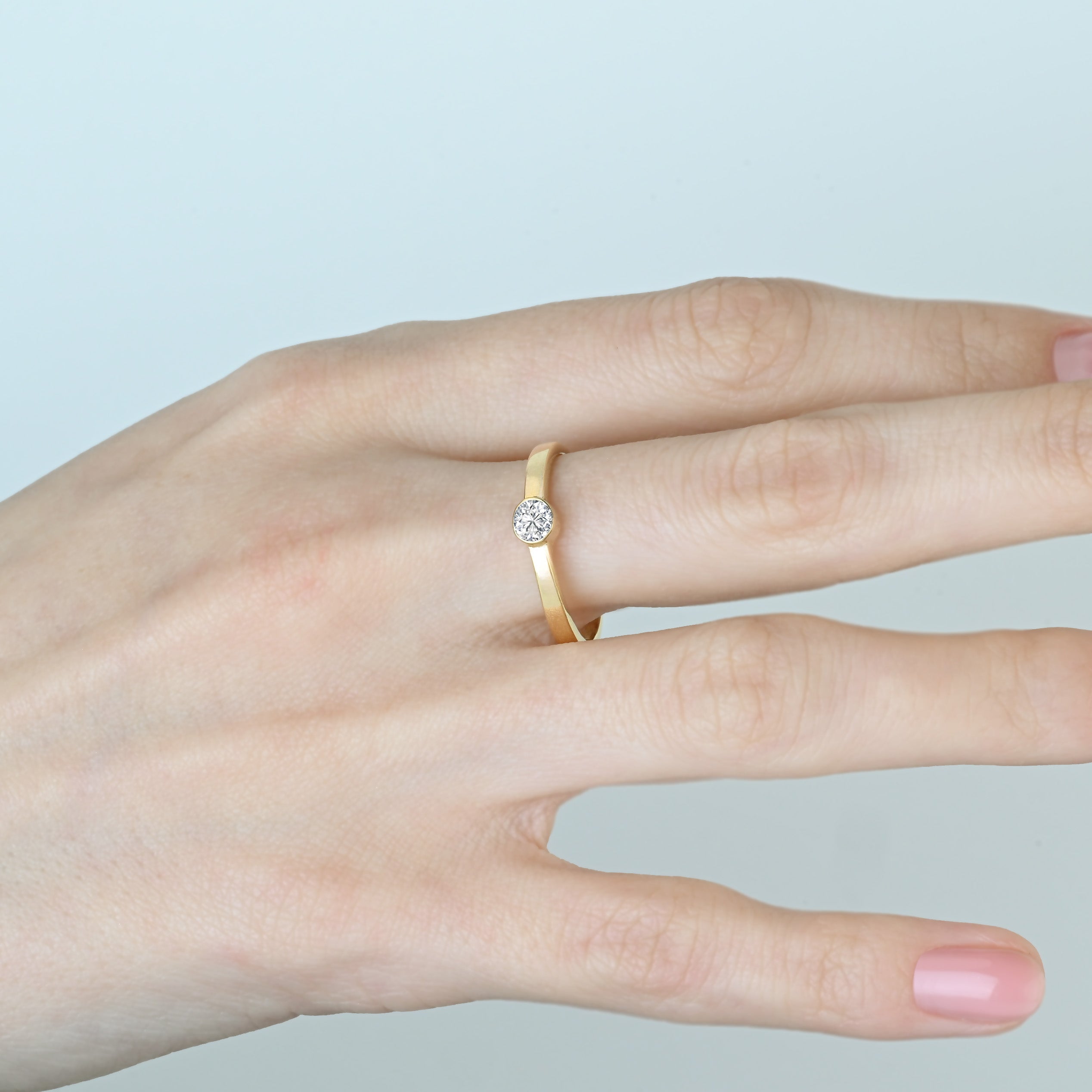 Methif Solitaire Ring