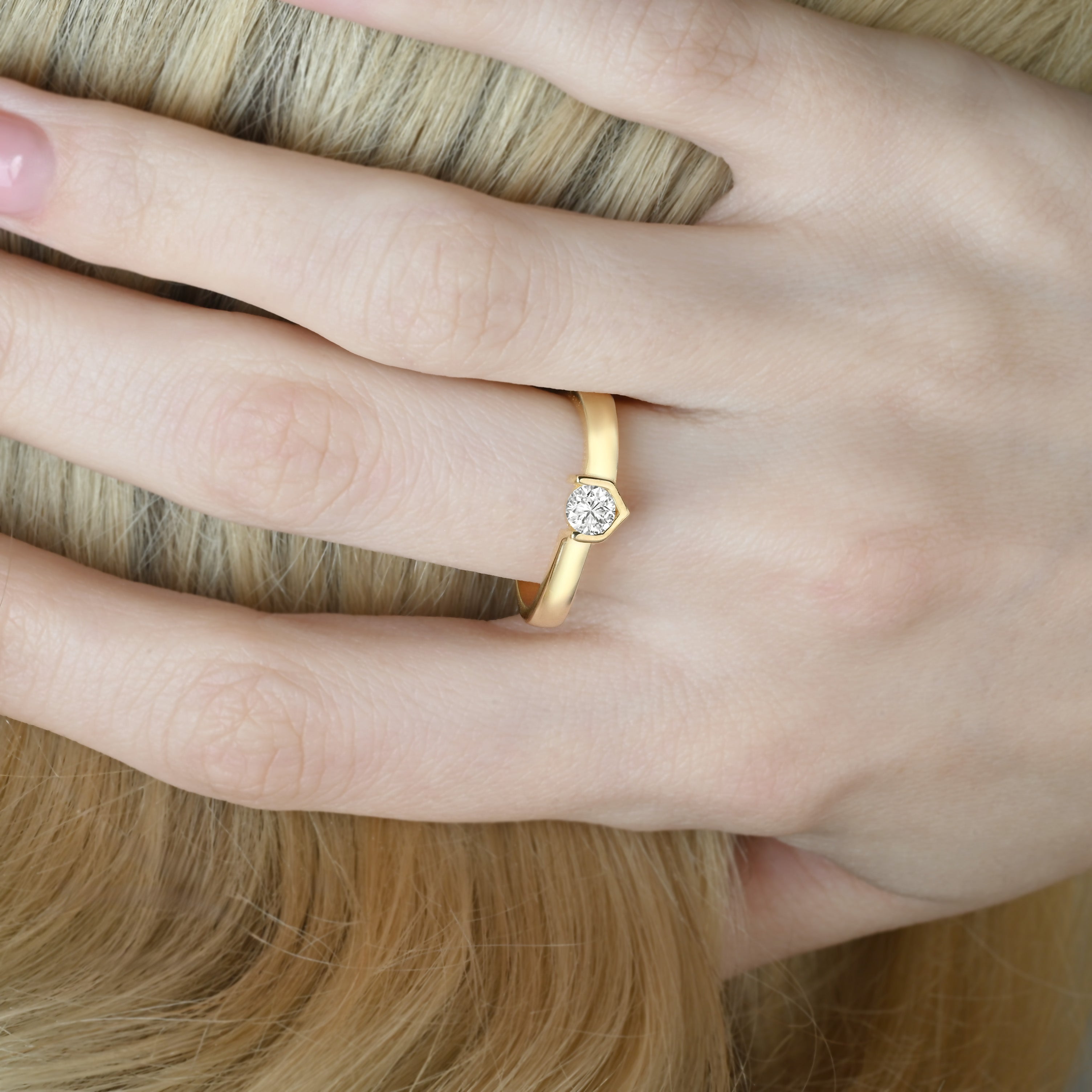 Luminary Solitaire Ring