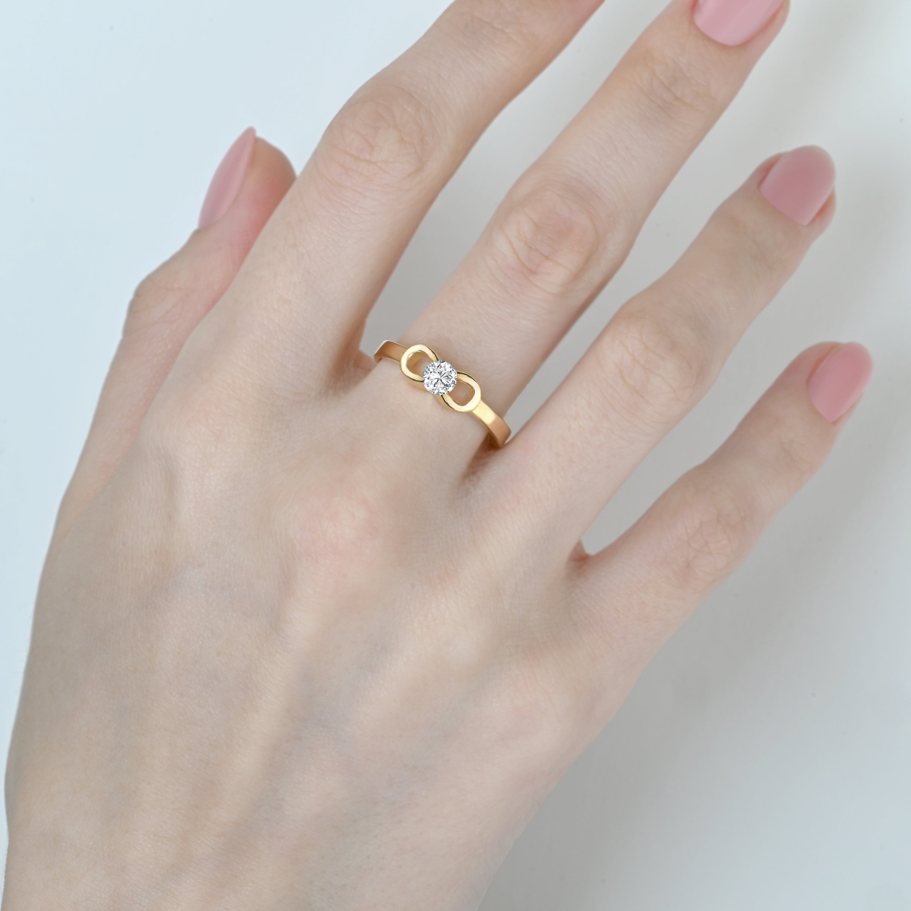 Allegra Solitaire Ring