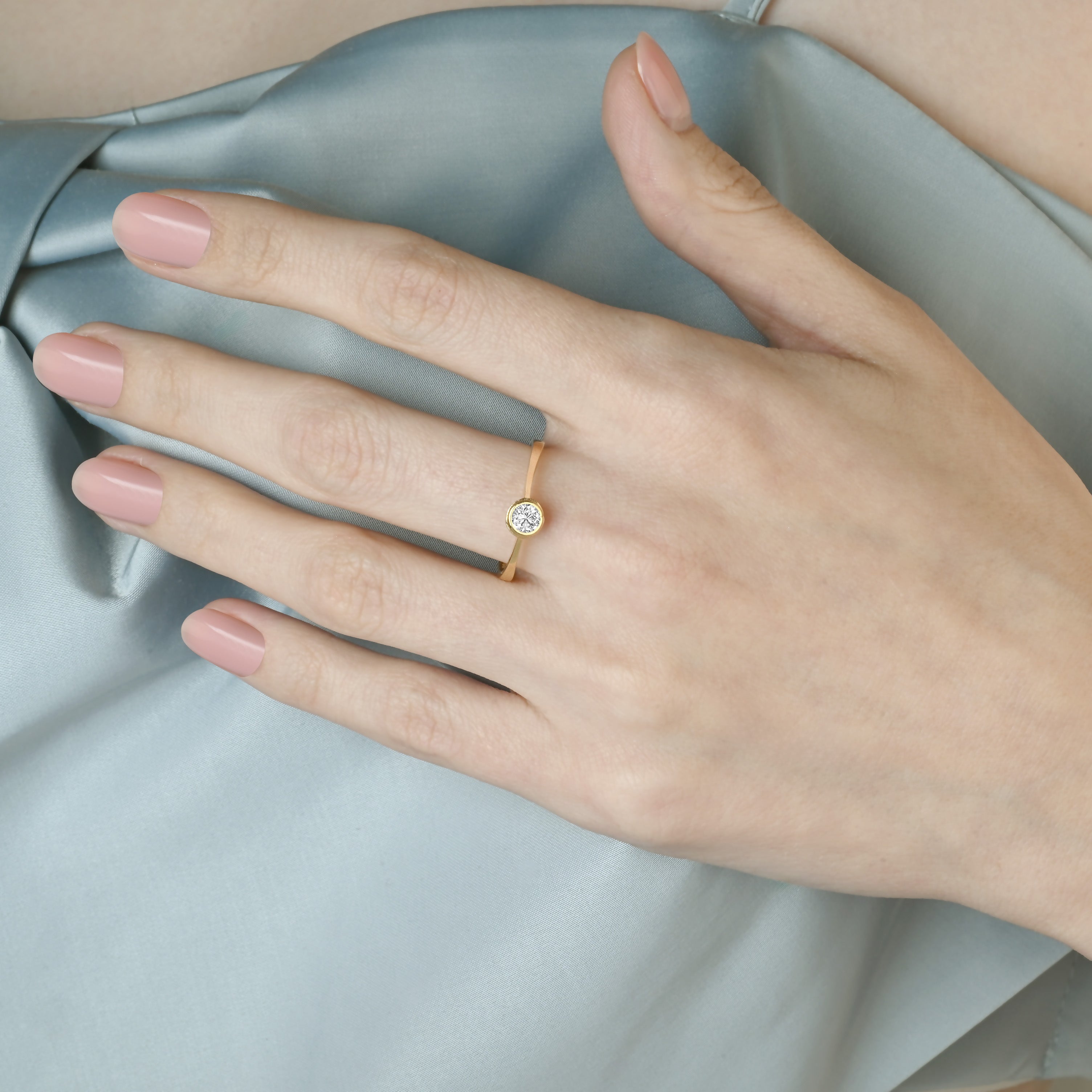 Jaina Solitaire Ring