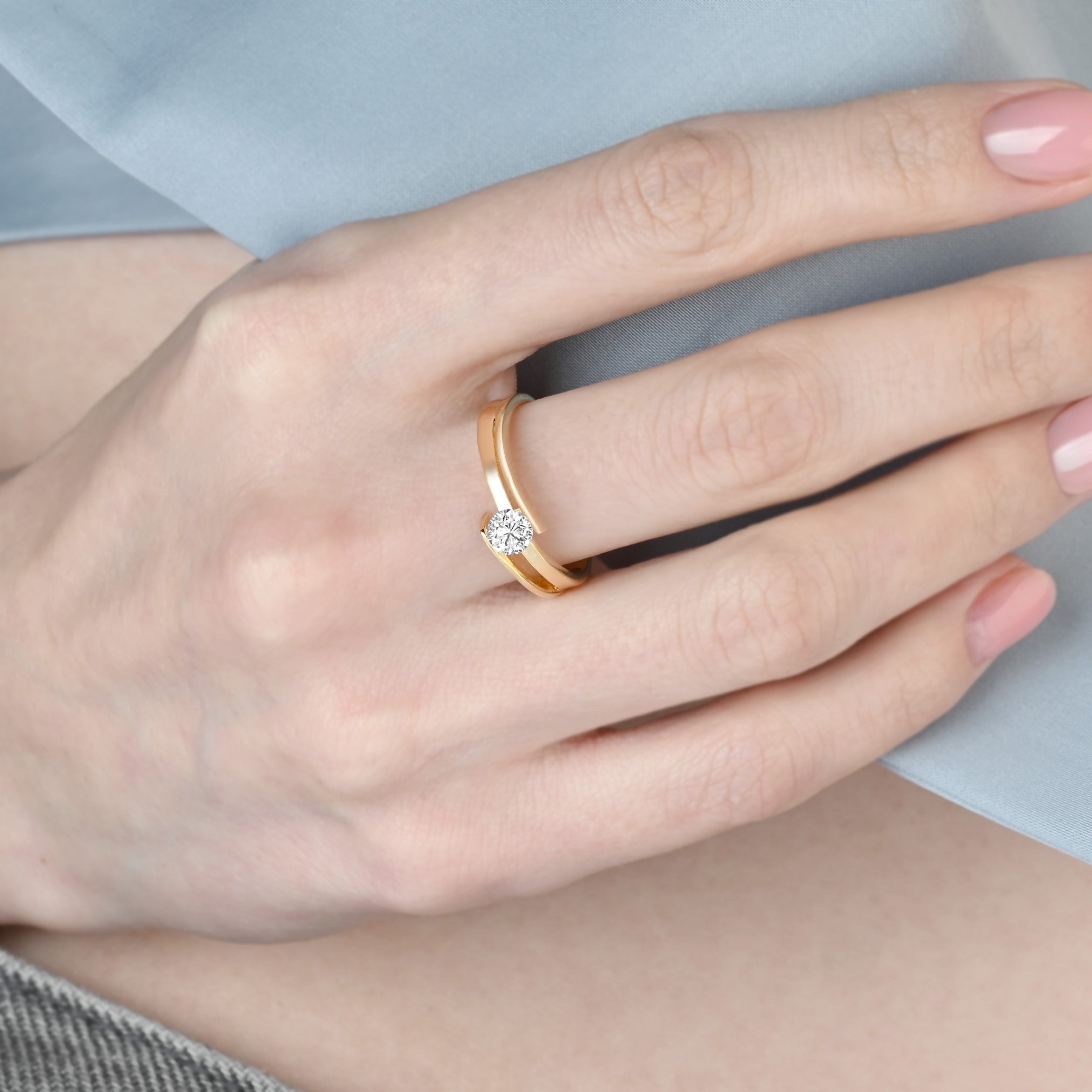 Valoria Solitaire Ring