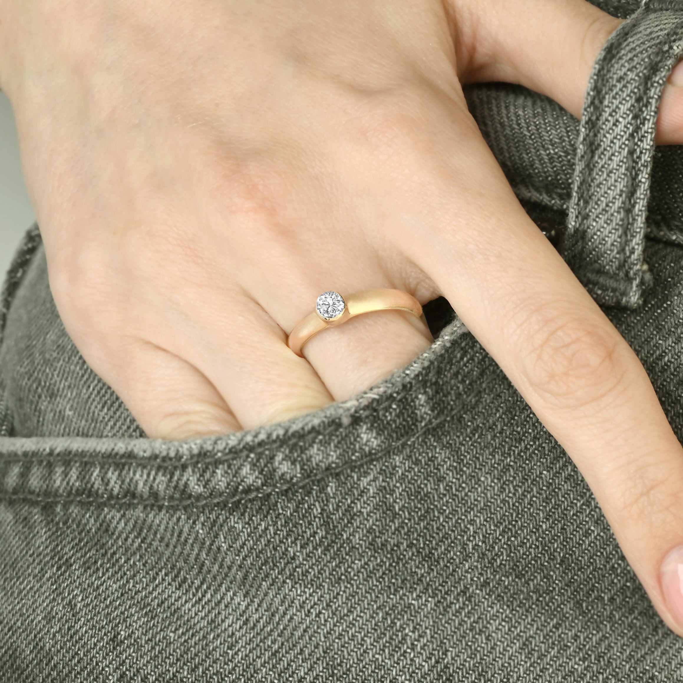 Hanika Solitaire Ring