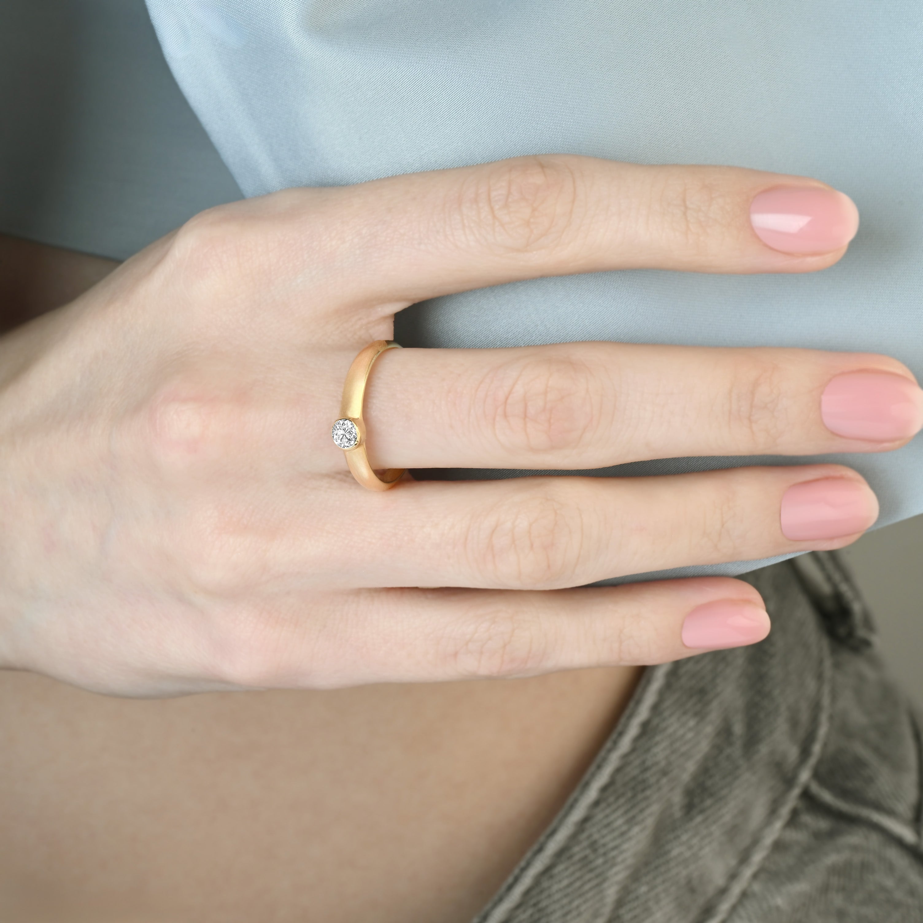 Hanika Solitaire Ring