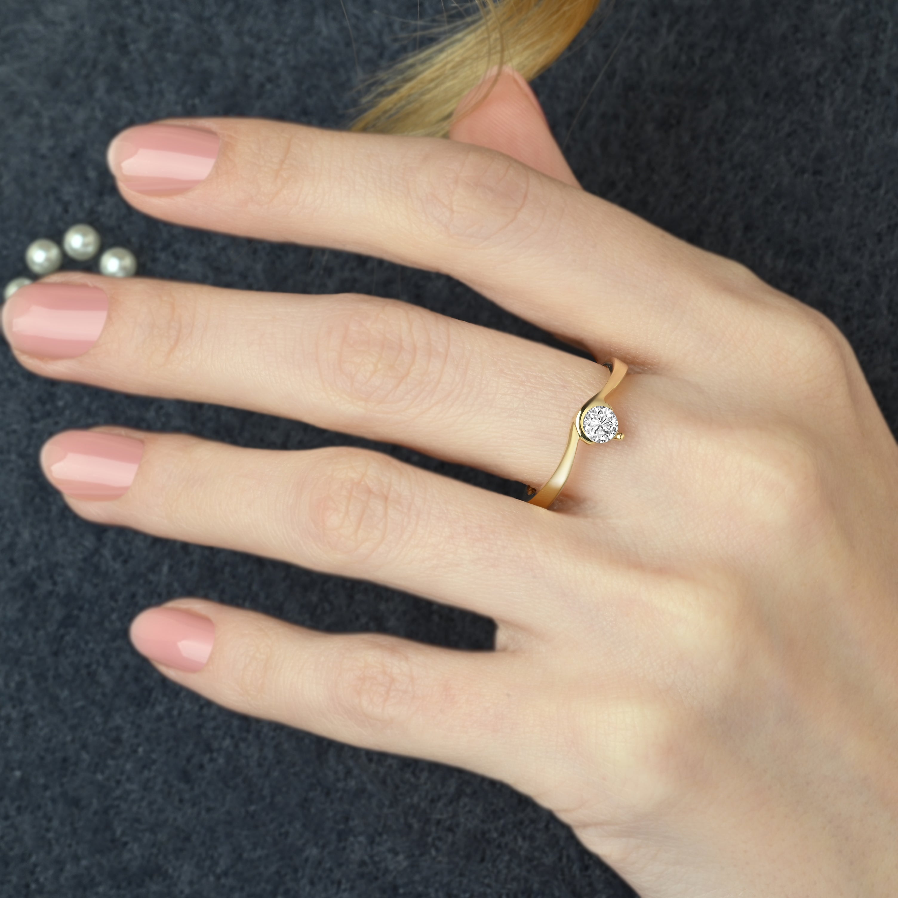 Bianca Solitaire Ring