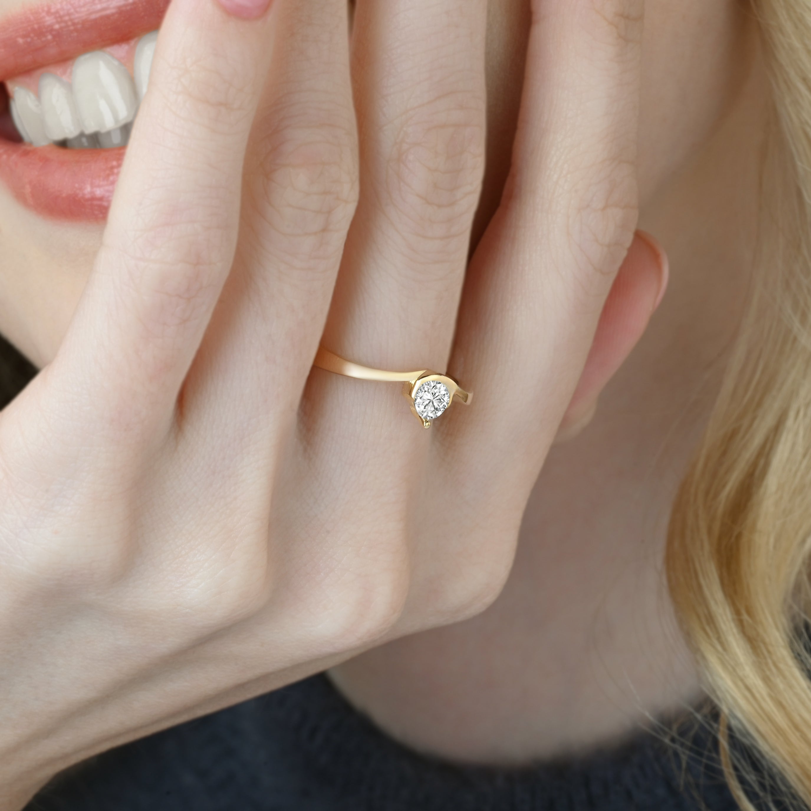 Bianca Solitaire Ring