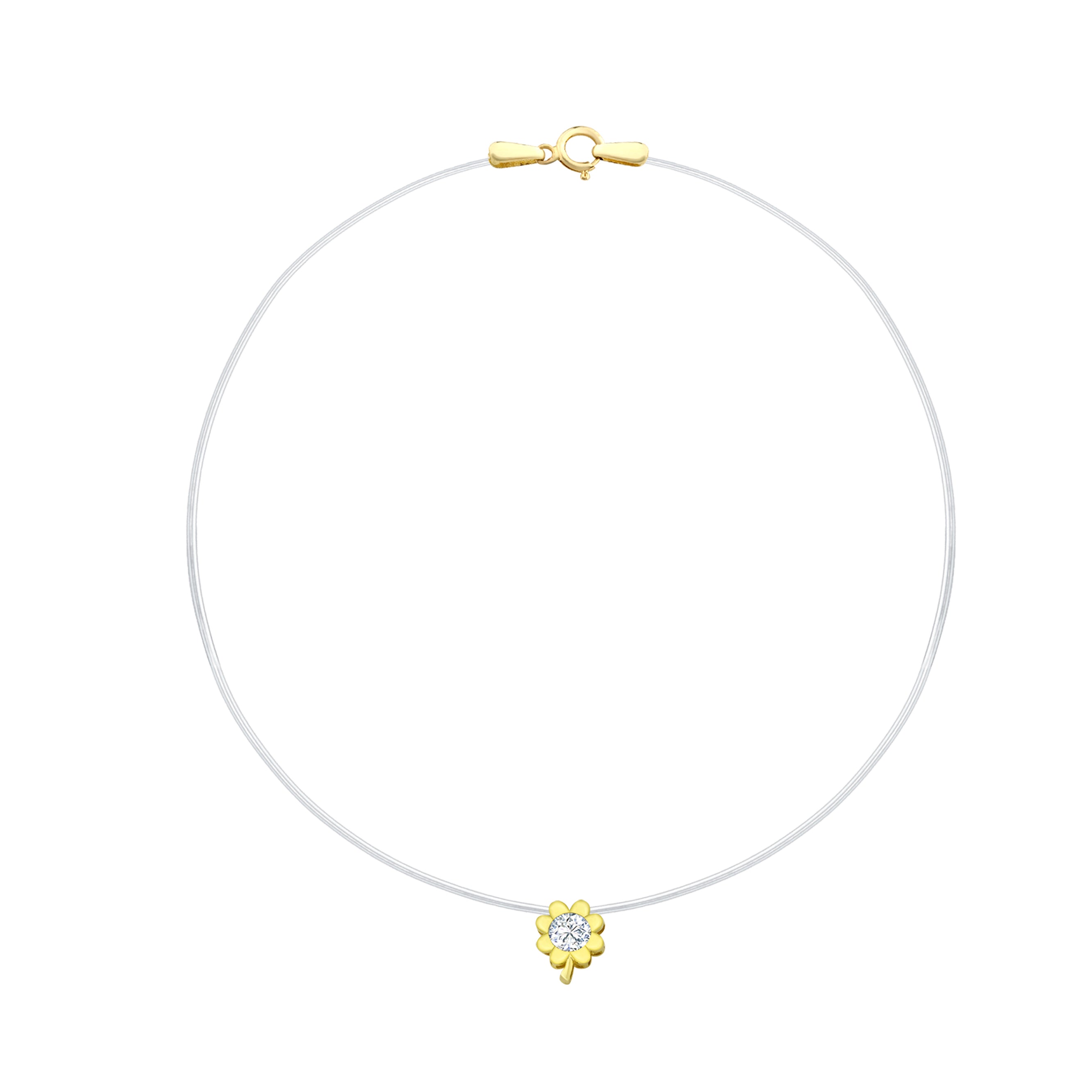 Nude Clover Choker /cutie