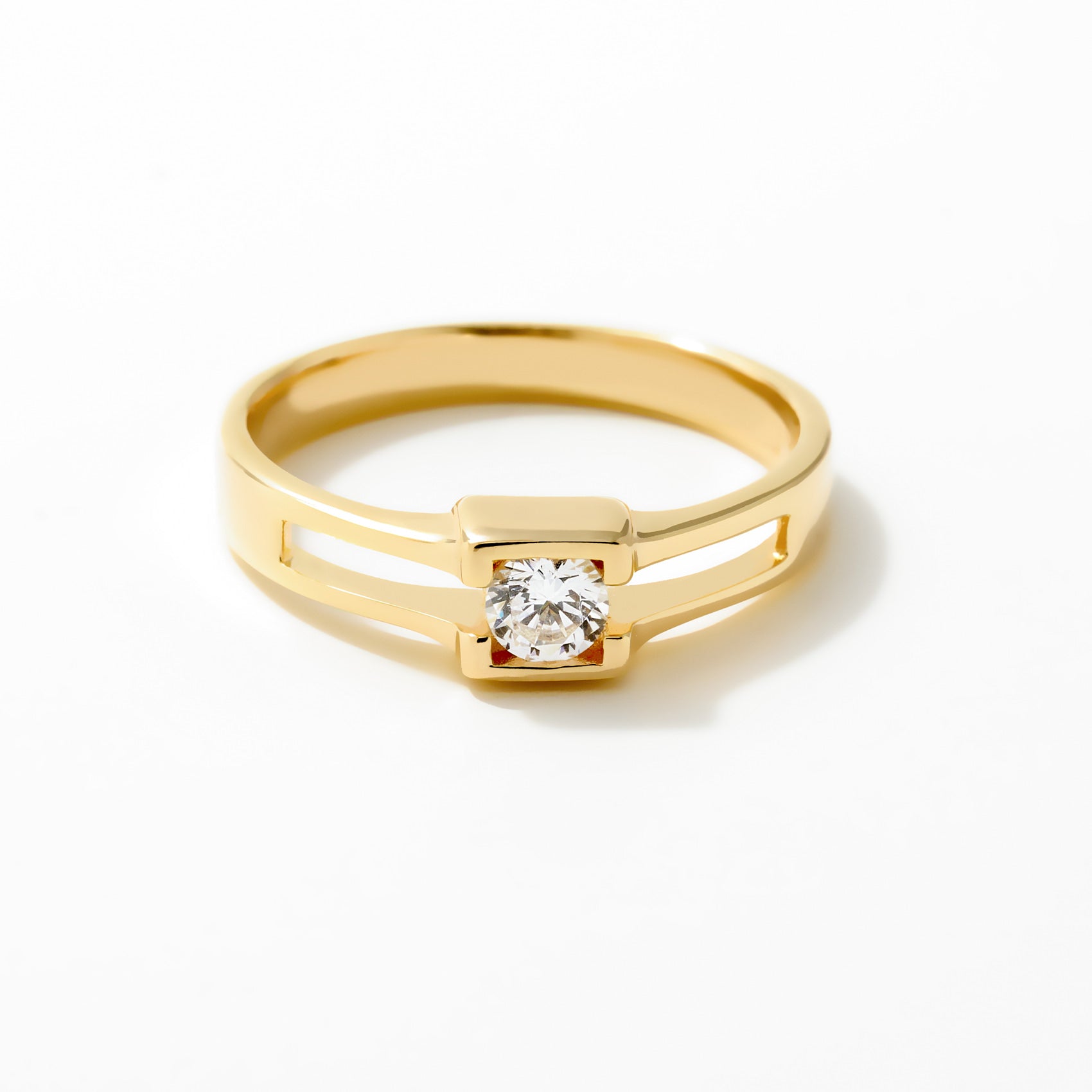 Nebula Solitaire Ring