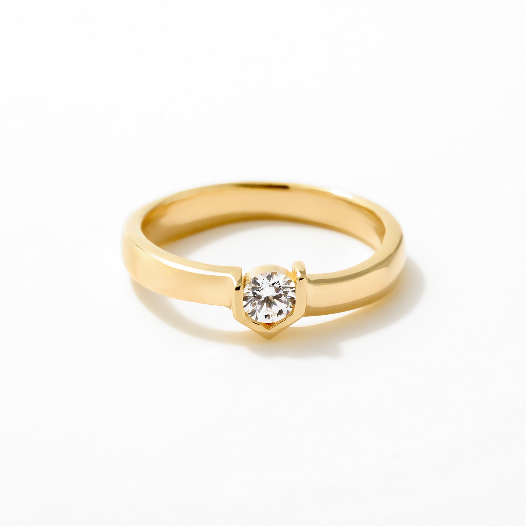 Luminary Solitaire Ring