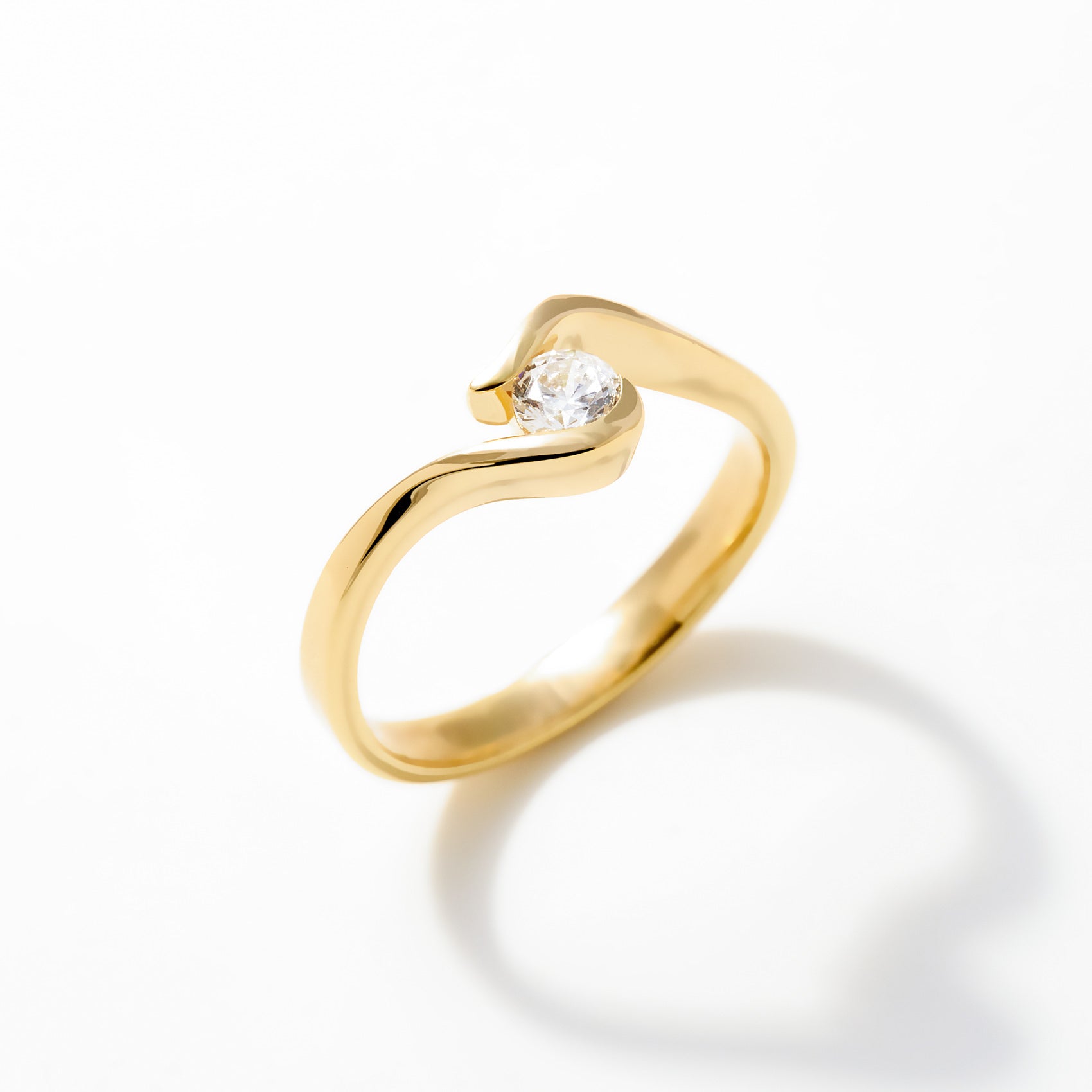 Serene Solitaire Ring