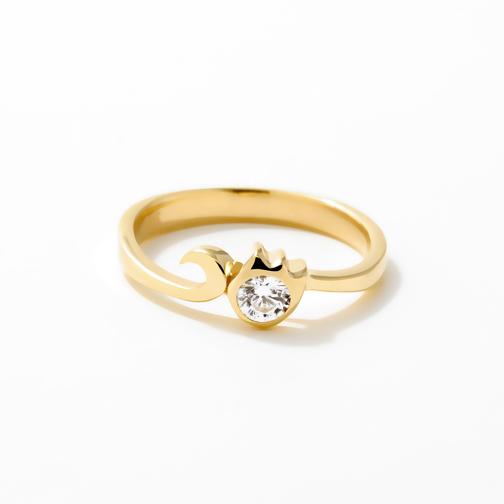 Catly Solitaire Ring