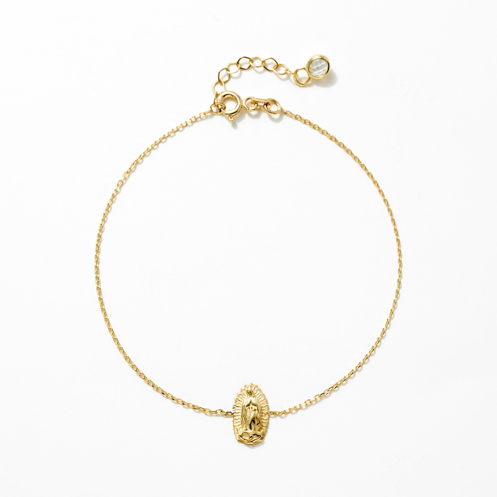 Embossed Maria Figure Bracelet