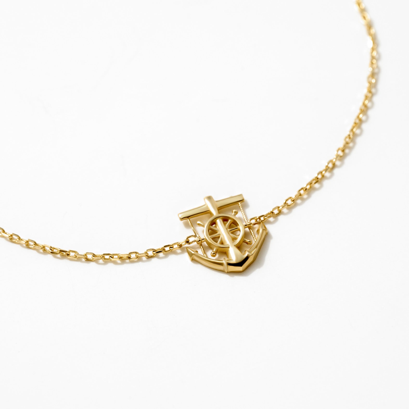 Anchor And Helm Bracelet