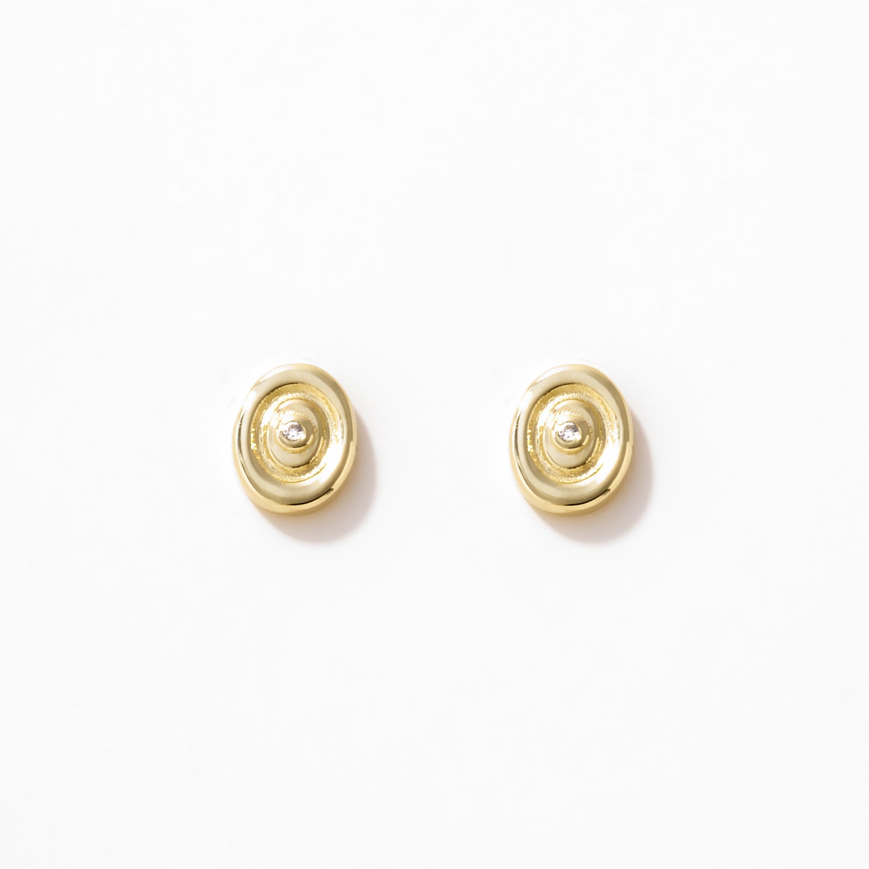 Elité Capsule Nude Medallion Earrings