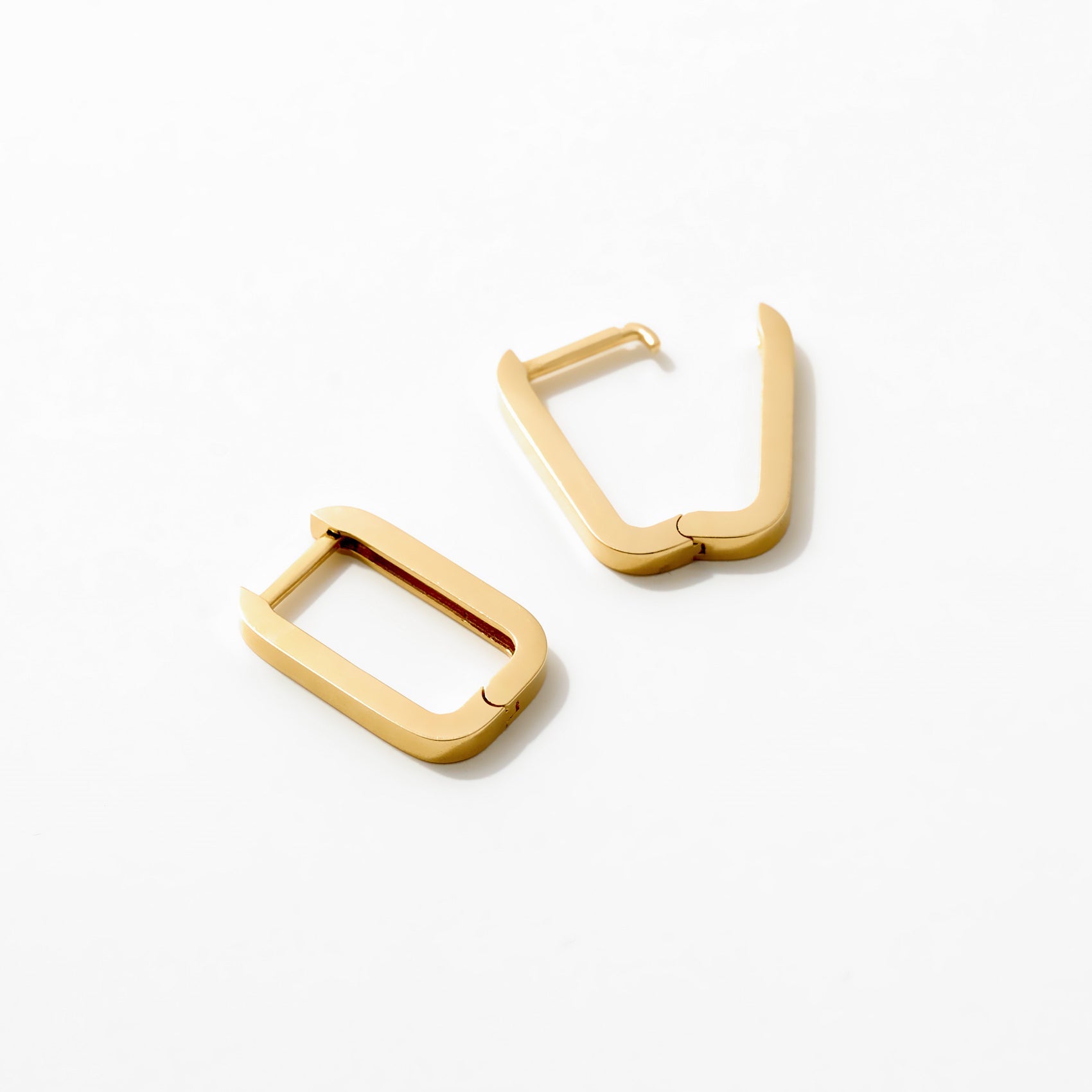 Square Hoops Mini Earring