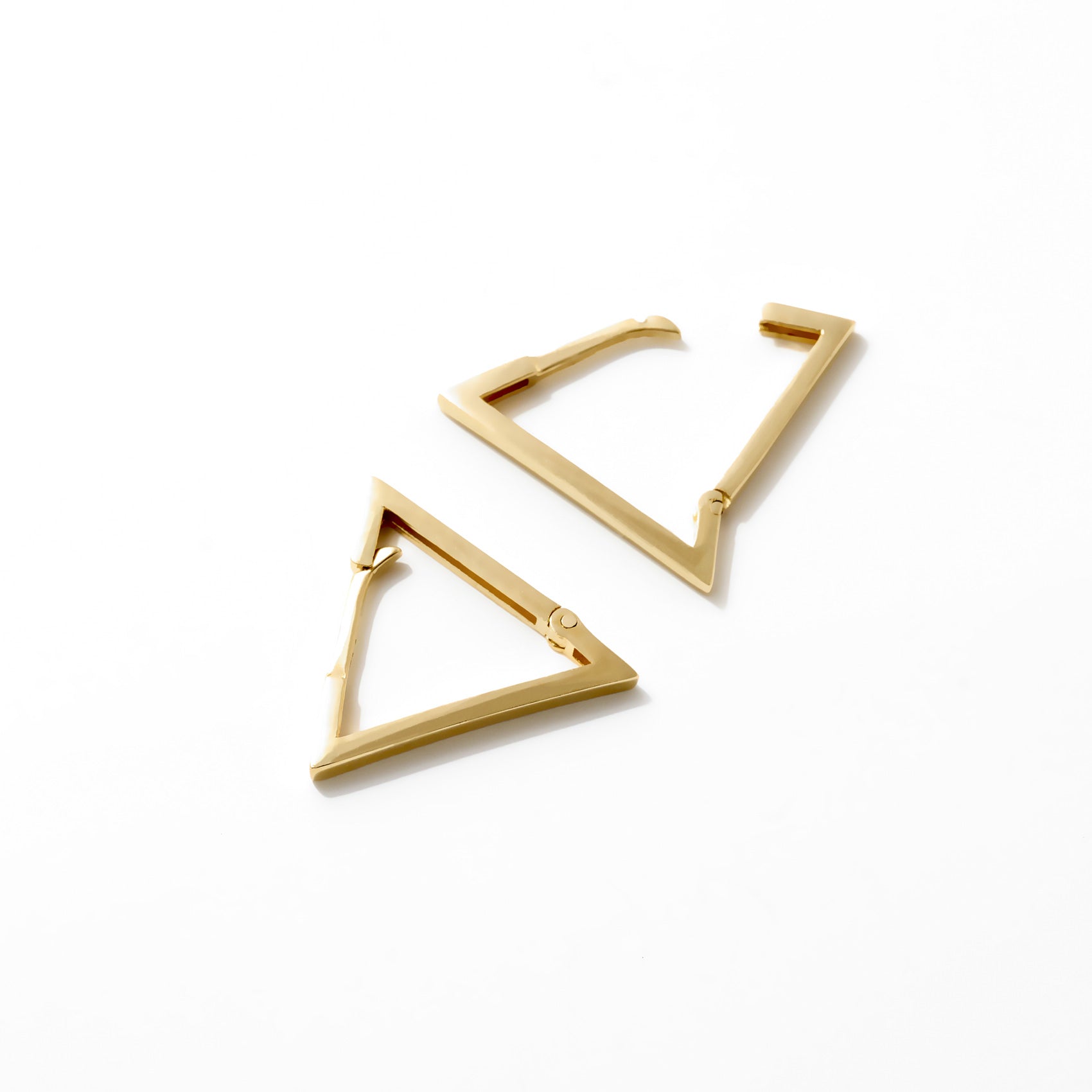 Full Triangle Small Earring