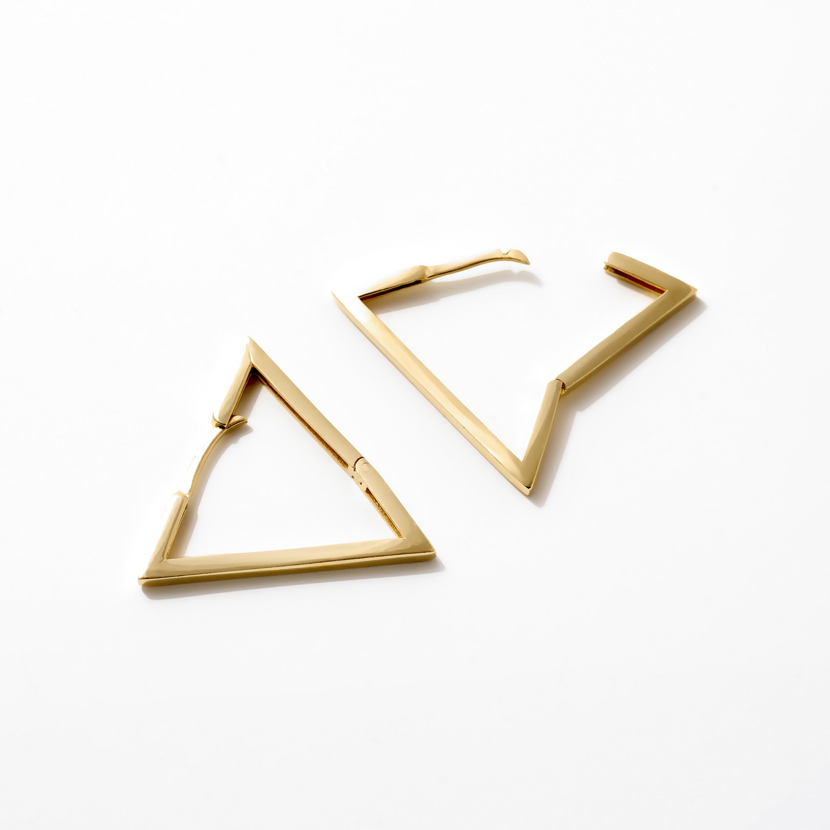 Full Triangle Midi Earring