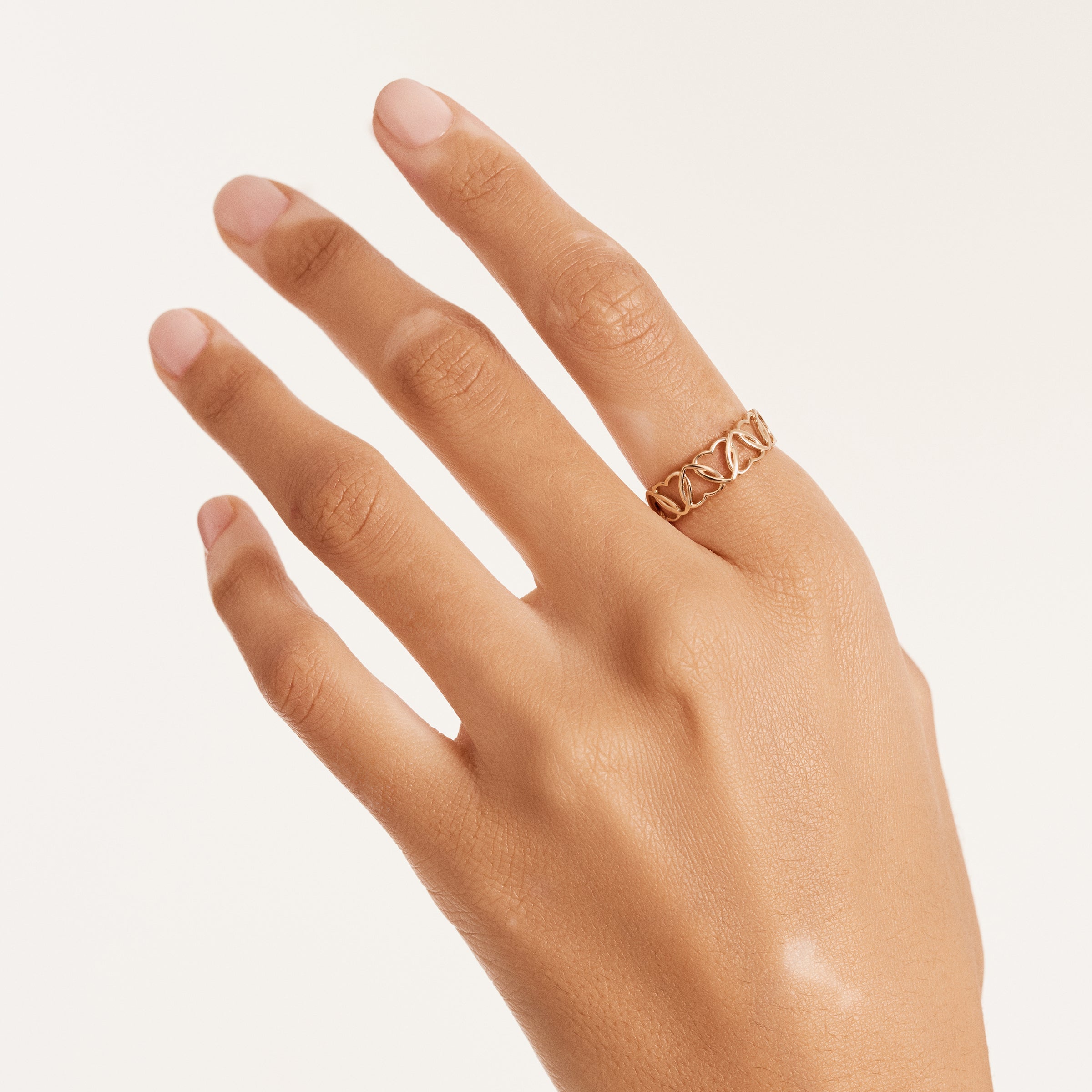 Infinity Love Knot 14K Gold Ring