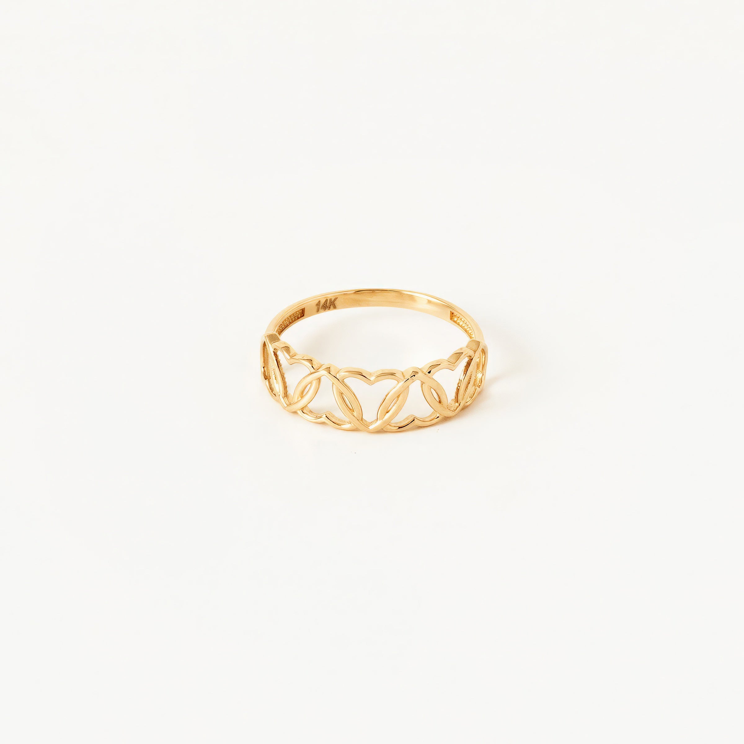 Infinity Love Knot 14K Gold Ring