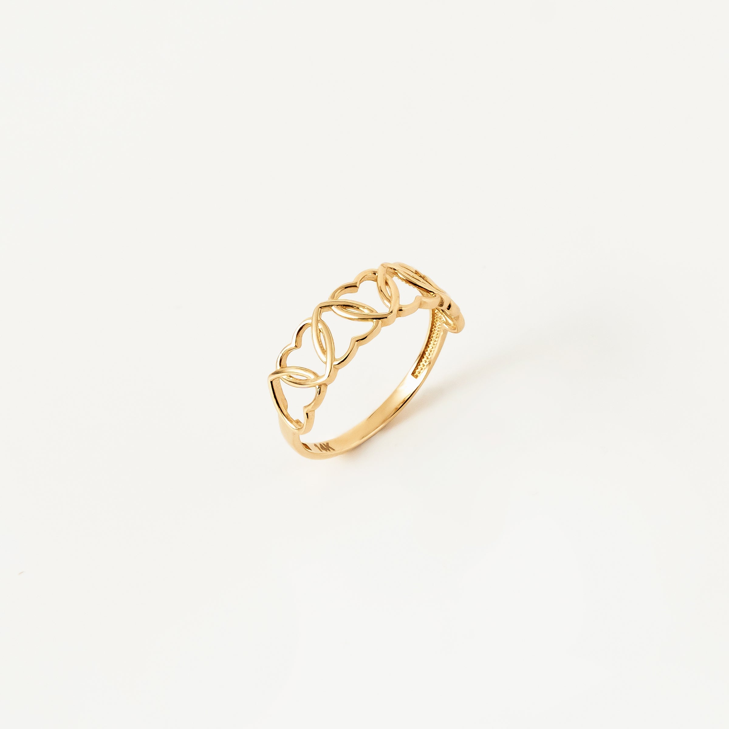 Infinity Love Knot 14K Gold Ring