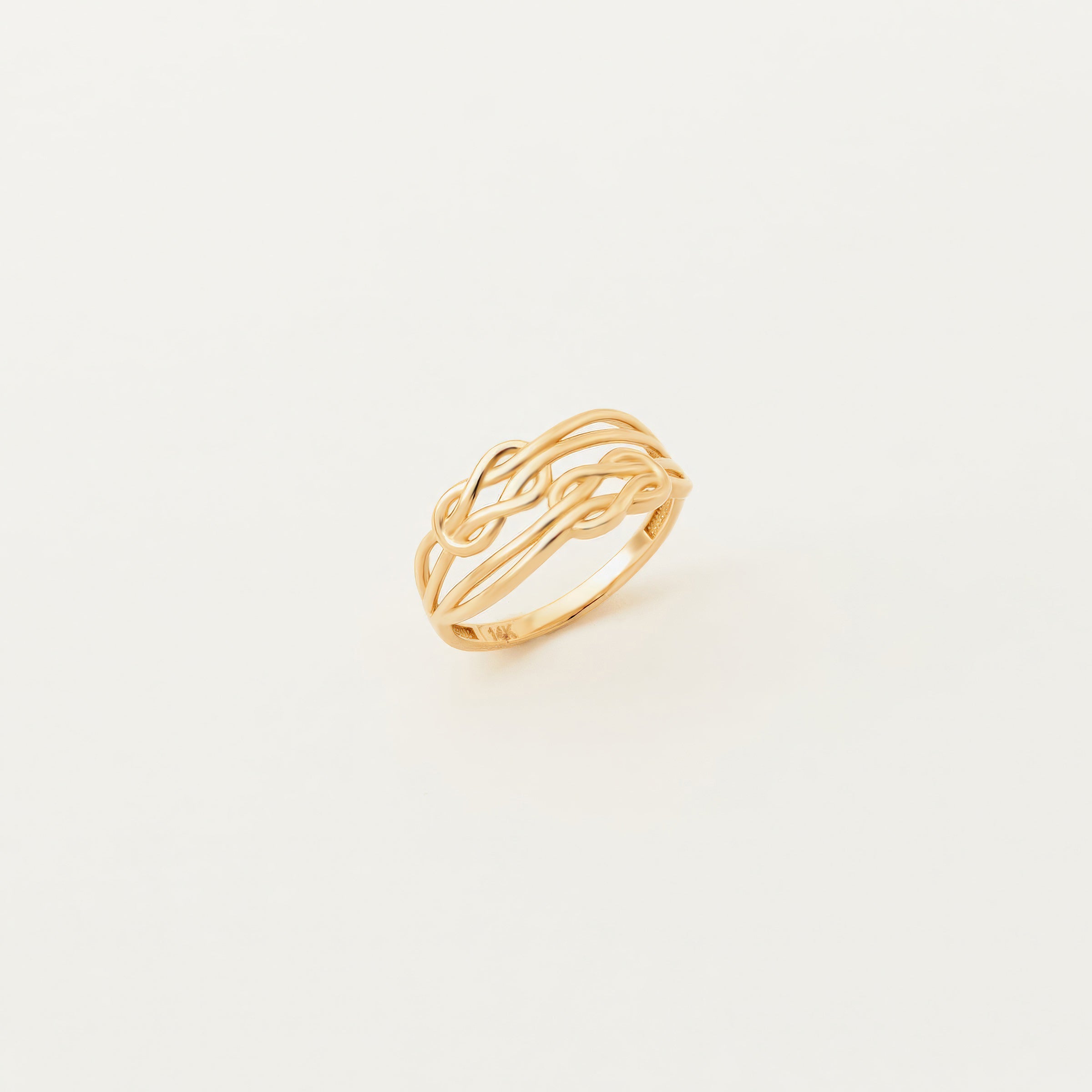 Twisted Infinity Destiny Band 14K Gold Ring