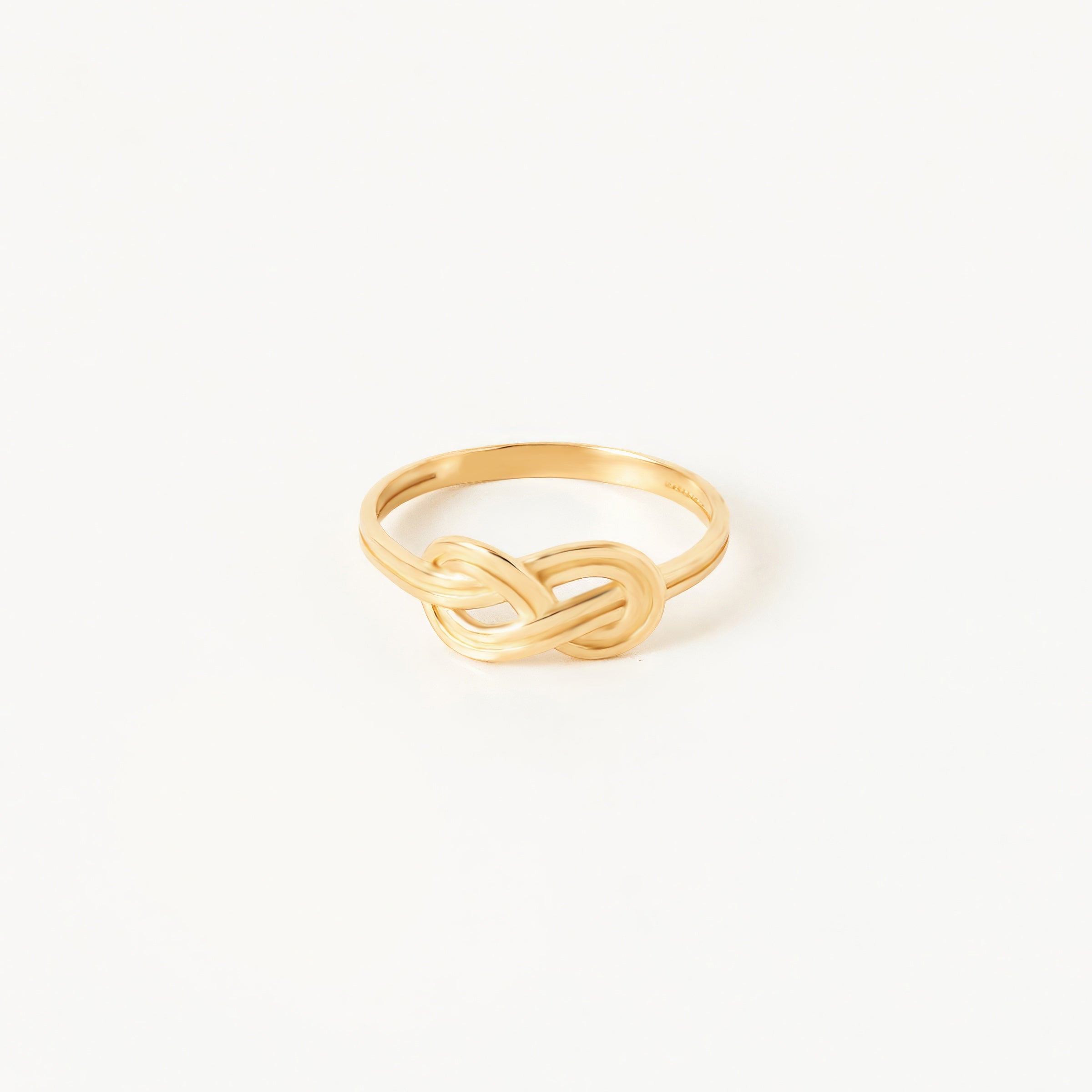 InfinityKnot Design 14K Gold Ring