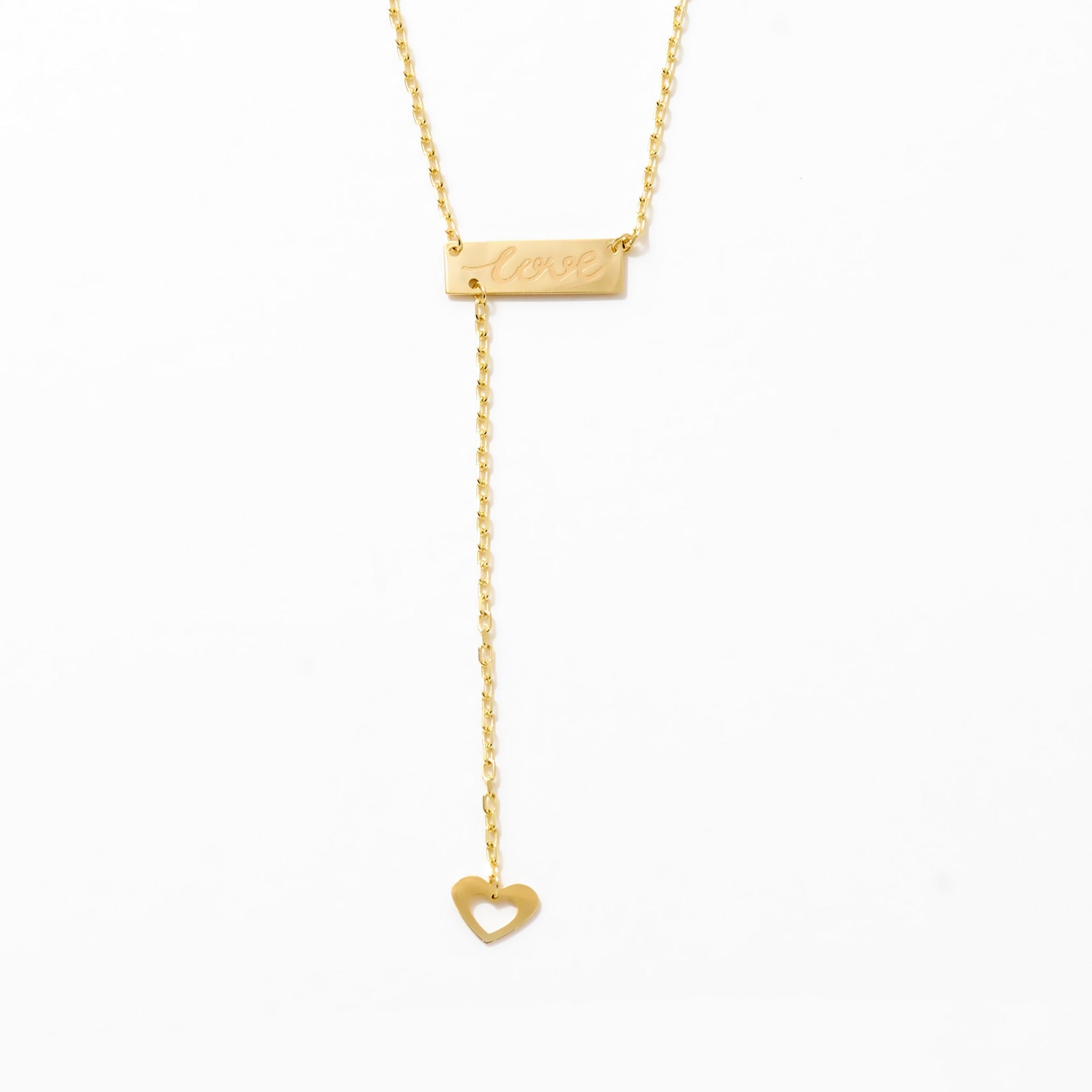 Heart Chained Name Nacklace