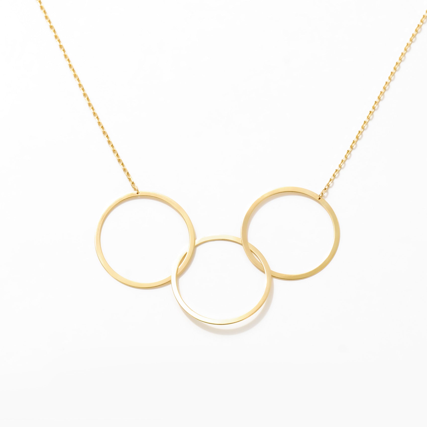 Triple Circle Nacklace