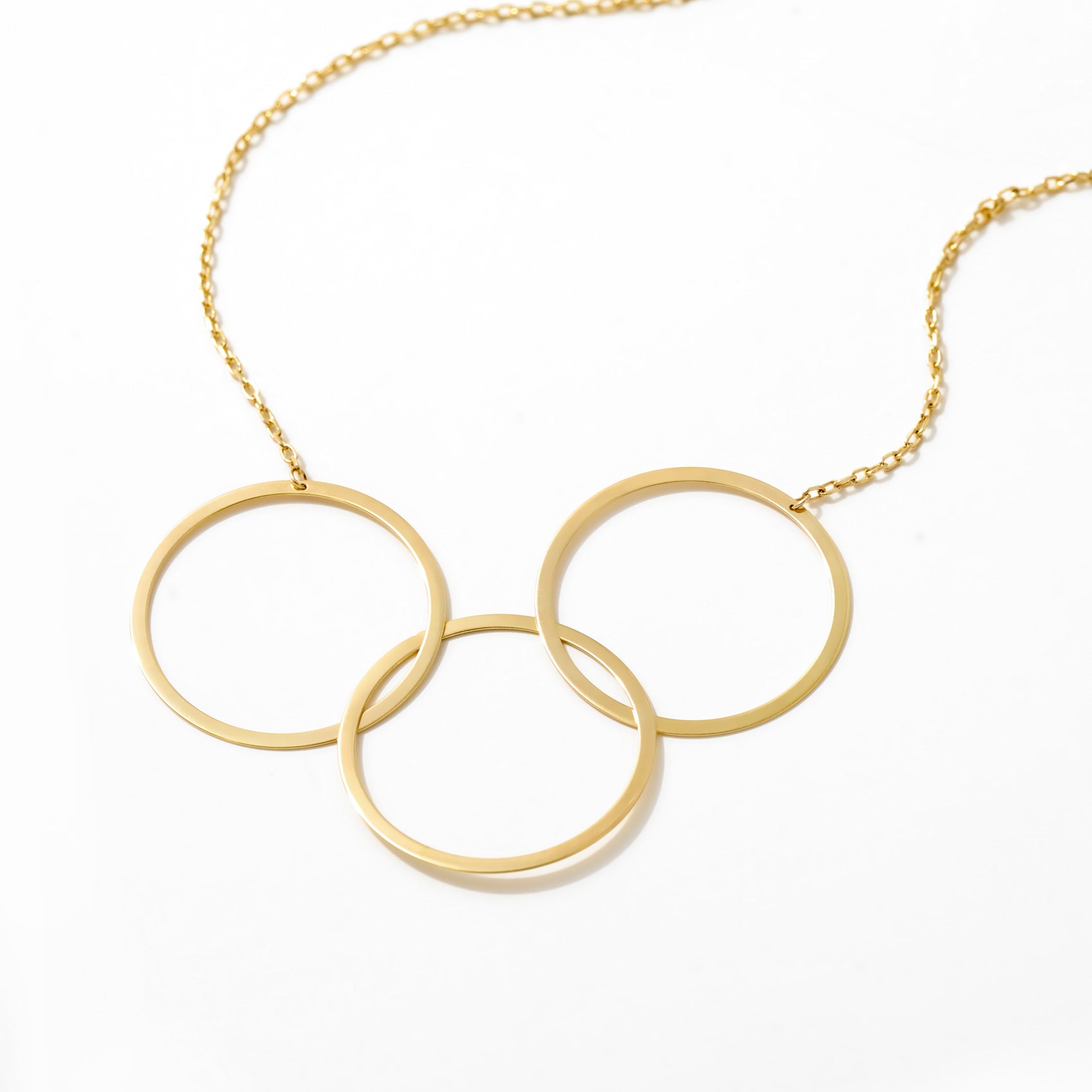 Triple Circle Nacklace