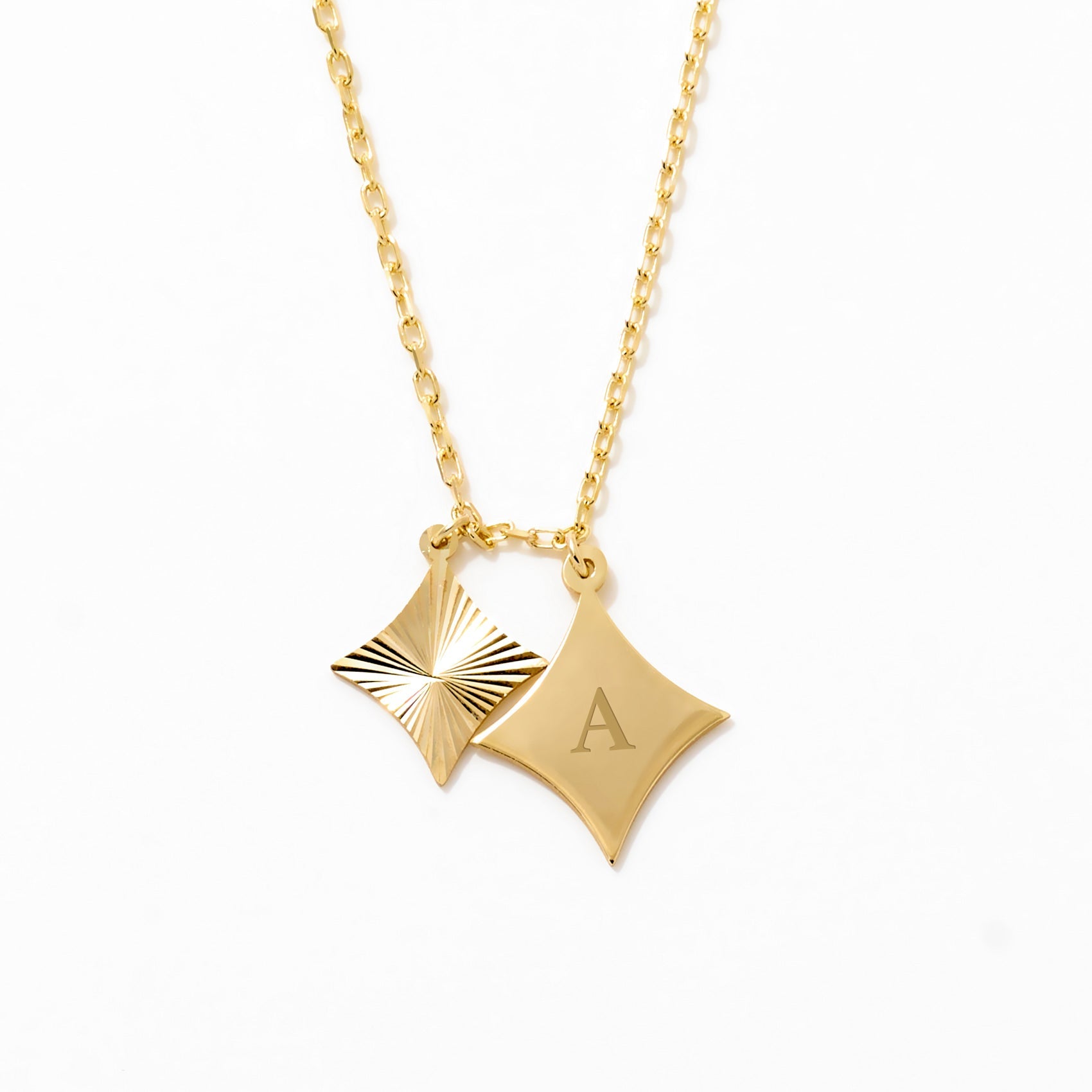 Bright Star Letter Nacklace