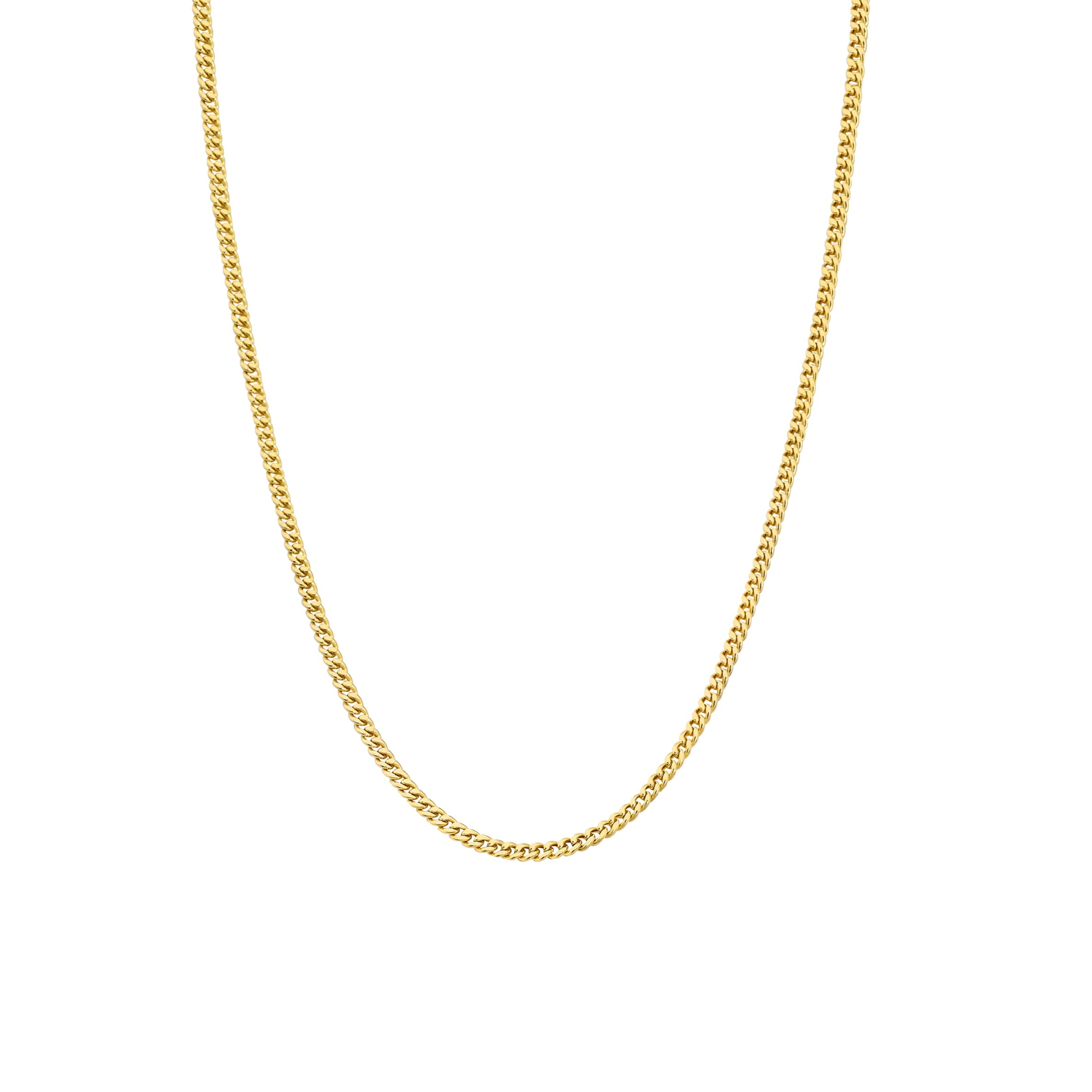 14K Gold Cuban Link Chain Necklace - 1.40mm | Sleek & Durable Gold Jewelry